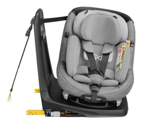 AxissFix Plus Maxi-Cosi od urodzenia do ok. 4lat 45-105 cm i-Size obrotowy fotelik 0-18kg IsoFix - Sparkling Blue