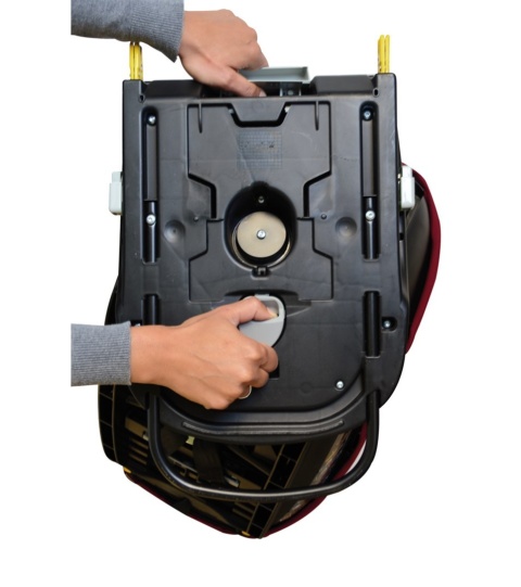 MiloFix Maxi Cosi fotelik samochodowy 0-18kg z systemem IsoFix - Nomad Black