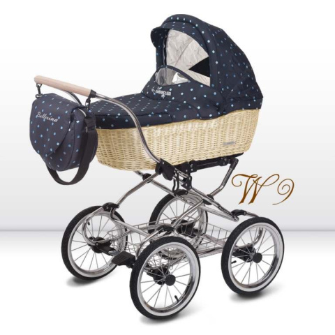 BabyActive Ballerina Wiklina 3w1 wózek głęboko-spacerowy + fotelik