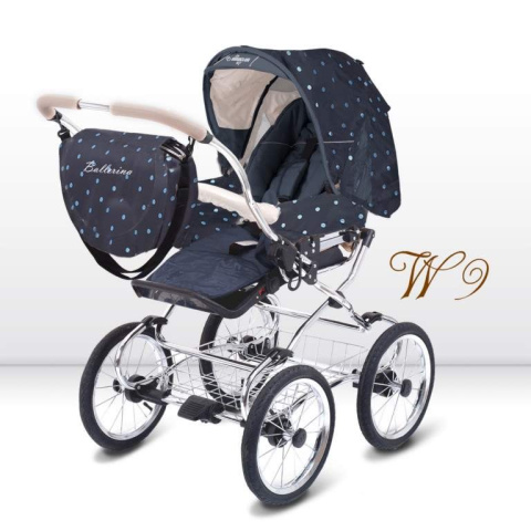 BabyActive Ballerina Wiklina 3w1 wózek głęboko-spacerowy + fotelik