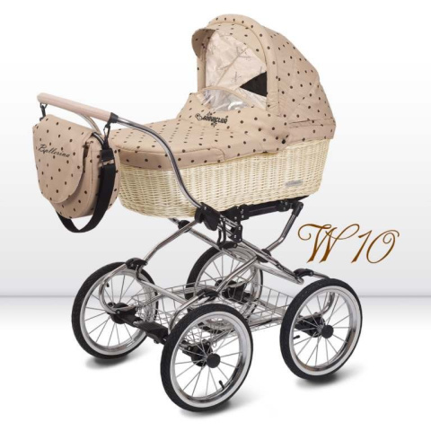 BabyActive Ballerina Wiklina 3w1 wózek głęboko-spacerowy + fotelik