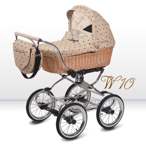 BabyActive Ballerina Wiklina 3w1 wózek głęboko-spacerowy + fotelik