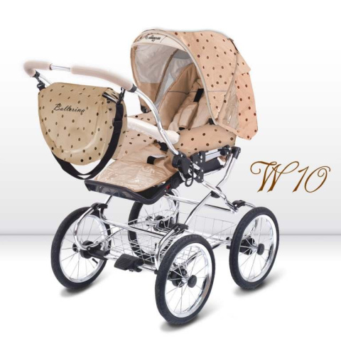 BabyActive Ballerina Wiklina 3w1 wózek głęboko-spacerowy + fotelik