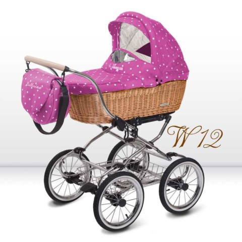 BabyActive Ballerina Wiklina 3w1 wózek głęboko-spacerowy + fotelik