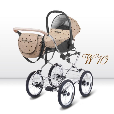 BabyActive Ballerina Wiklina 3w1 wózek głęboko-spacerowy + fotelik