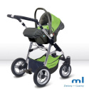 BabyActive MINI-MO 2w1 wózek głęboko-spacerowy