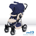 BabyActive MINI-MO 2w1 wózek głęboko-spacerowy