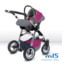 BabyActive MINI-MO 2w1 wózek głęboko-spacerowy