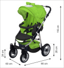 BabyActive MINI-MO 2w1 wózek głęboko-spacerowy