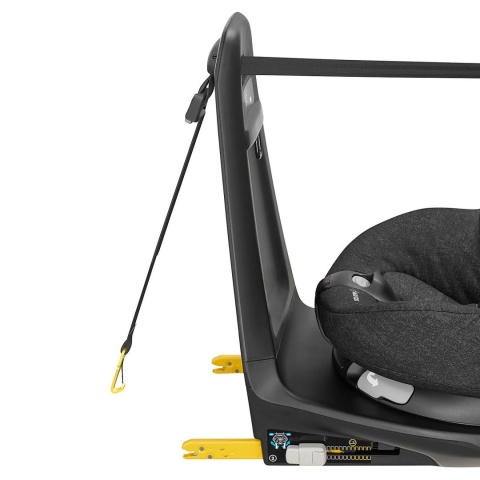 AxissFix Air i-Size Maxi-Cosi fotelik obrotowy z poduszkami powietrznymi od 4m+ do 4lat 61cm-105cm - Sparkling Grey