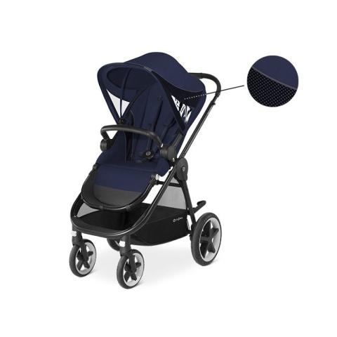 AGIS M-AIR4 CYBEX Wózek wielofunkcyjny 2w1 do 17 kg - Midnight Blue