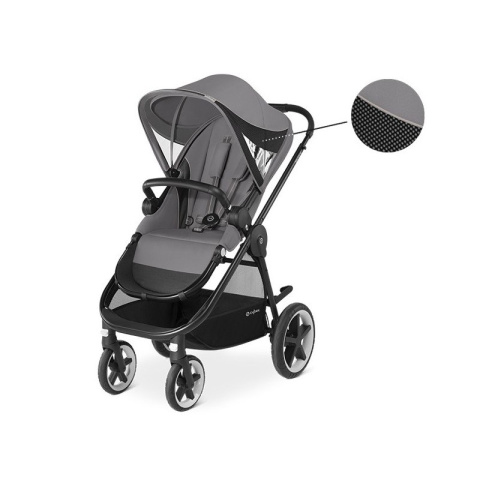 BALIOS M CYBEX 3w1 Wózek wielofunkcyjny z fotelikiem ATON 5 - Passion Pink
