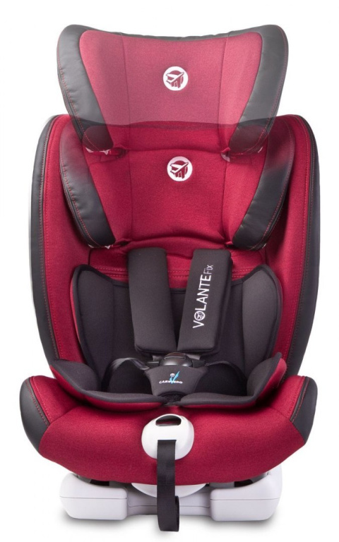 FOTELIK VOLANTE FIX LIMITED 9-36 Caretero system ISOFIX - BURGUNDY