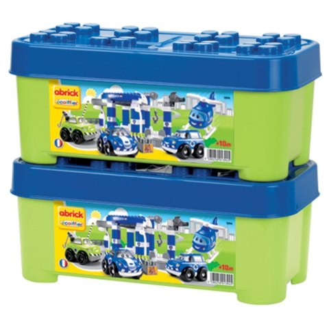 Zestaw klocków Policja w pojemniku Ecoiffier