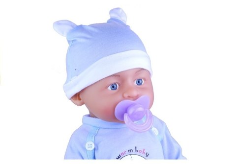 Lalka Bobas Pije + Siusia + Akcesoria Błękitna