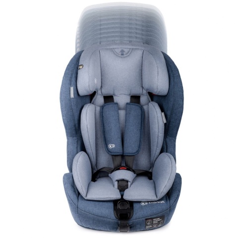 SAFETY-FIX KinderKraft fotelik samochodowy 9-36kg z systemem ISOFIX - Navy