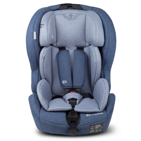 SAFETY-FIX KinderKraft fotelik samochodowy 9-36kg z systemem ISOFIX - Navy