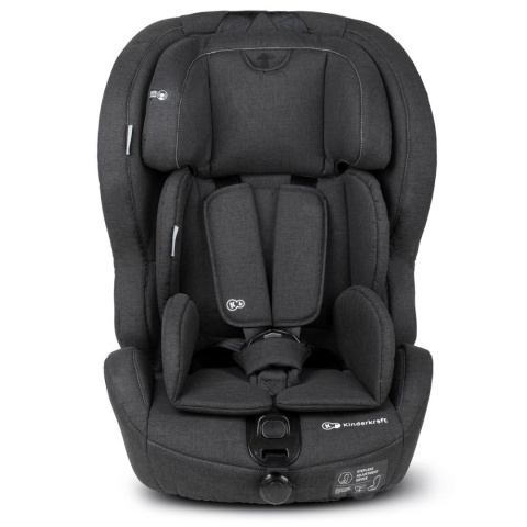 SAFETY-FIX KinderKraft fotelik samochodowy 9-36kg z systemem ISOFIX - Black