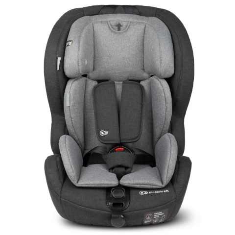 Kinderkraft Fotelik Samochodowy SAFETY-FIX ISOFIX (I/II/III) 9-36 - Black/Gray