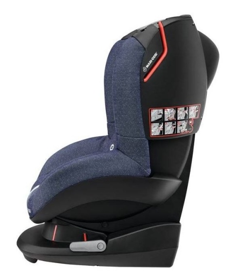 TOBI Maxi-Cosi fotelik 9-18kg 4 punkty w testach - Sparkling Blue