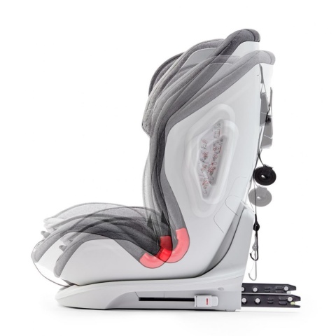 ONETO3 Kinderkraft fotelik samochodowy 9-36 kg ISOFIX - black/gray