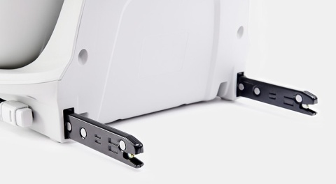 ONETO3 Kinderkraft fotelik samochodowy 9-36 kg ISOFIX - black/gray