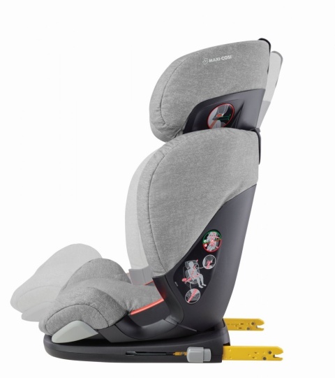 RodiFix ( 15-36 kg ) system Iso Fix Maxi Cosi **** ADAC nomad grey