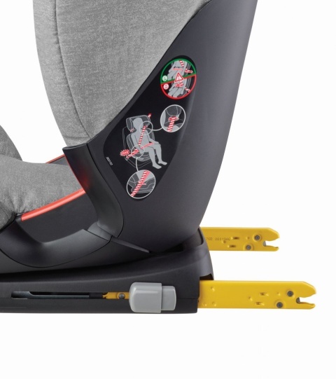 RodiFix ( 15-36 kg ) system Iso Fix Maxi Cosi **** ADAC nomad grey