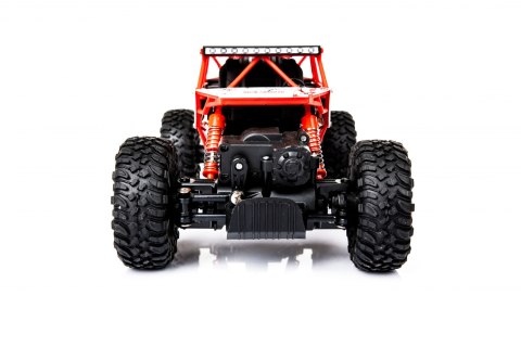 Samochód zdalnie sterowany na pilota RC Rock Crawler HB 2,4GHz 1:18 czerwony