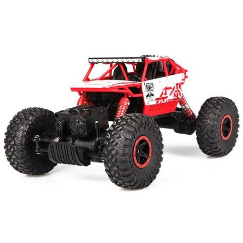 Samochód zdalnie sterowany na pilota RC Rock Crawler HB 2,4GHz 1:18 czerwony
