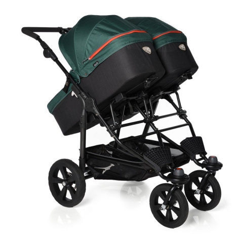 Gondola DuoX do wózka TFK Twin Trail/Twin Adventure - zielona