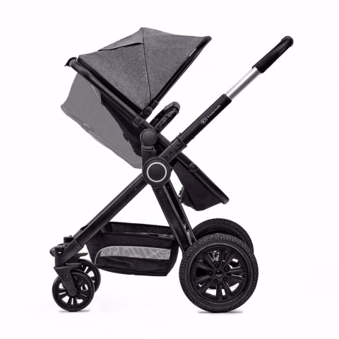 Kinderkraft Wózek Wielofunkcyjny 2w1 VEO - Black/Gray