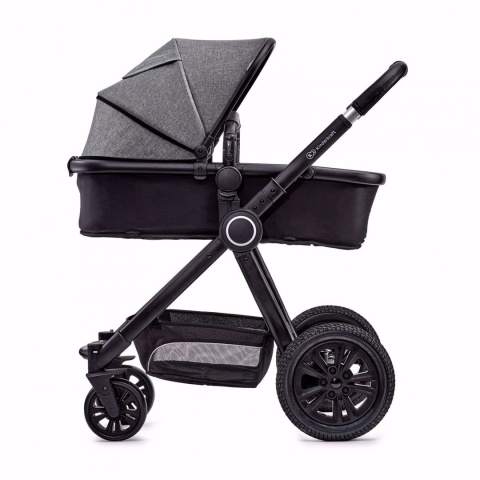 Kinderkraft Wózek Wielofunkcyjny 2w1 VEO - Black/Gray