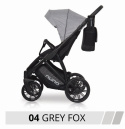 NUNO Riko wózek spacerowy - 04 Grey Fox