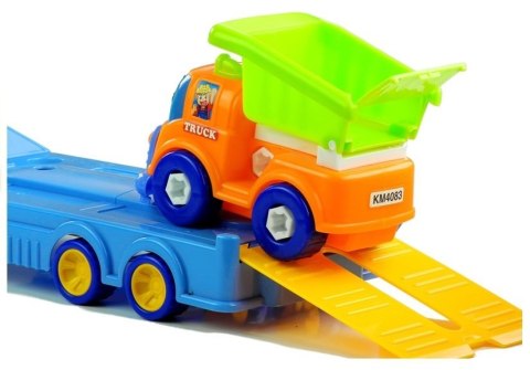 Zestaw Pojazdów Budowlanych Laweta Do Rozkręcania