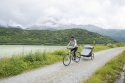 Wózek wielofunkcyjny / przyczepka rowerowa Joggster Velo - szary