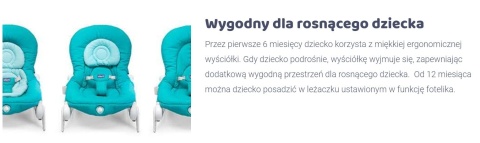 BALLOON Chicco leżaczek do 18kg - Honey Bear