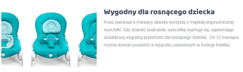 BALLOON Chicco leżaczek do 18kg - Mirage