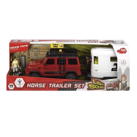 Samochód z przyczepą dla Koni Dickie