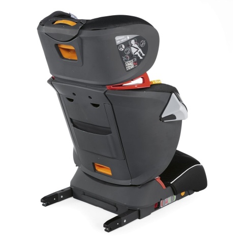 FOLD&GO I-SIZE Chicco 100-150cm 3lata+ fotelik samochodowy - Jet Black