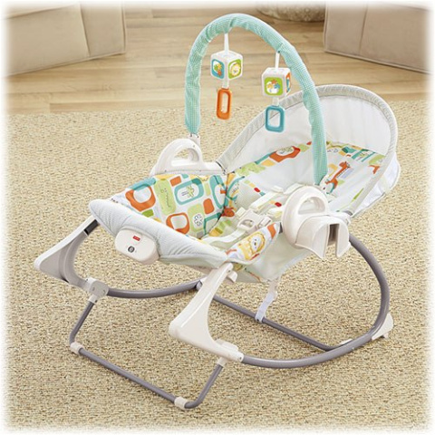 Fisher Price Hustawka elektryczna Lezaczek 4w1 BMF35