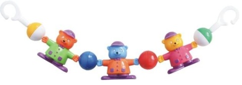 Grzechotka do wózka Baby Mix - różne wzory