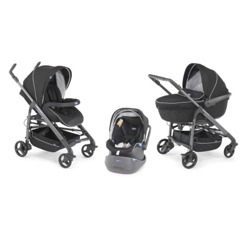 Trio Love Chicco zestaw 3w1 (spacerówka + gondola + fotelik + baza )