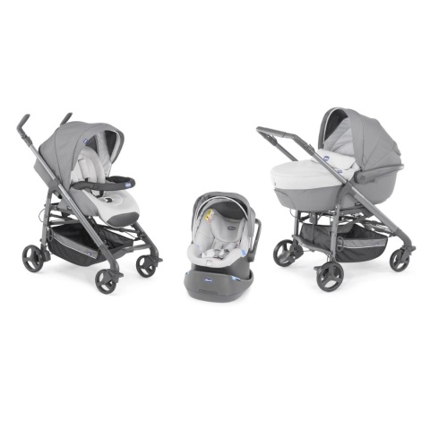 Trio Love Chicco zestaw 3w1 (spacerówka + gondola + fotelik + baza )