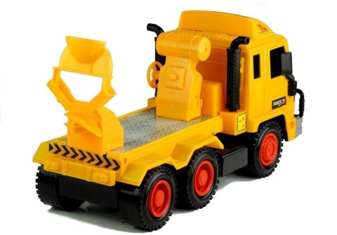 Żółta Betoniarka Ciężarówka Obrotowa Gruszka 42 cm