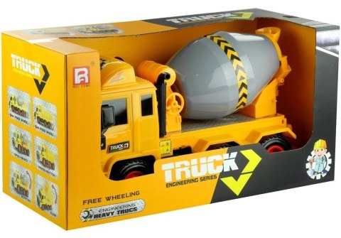 Żółta Betoniarka Ciężarówka Obrotowa Gruszka 42 cm