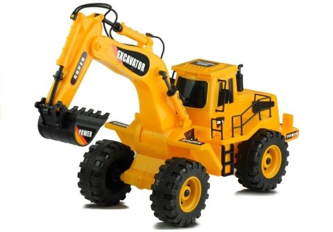 Żółta Koparka Podnoszone Ramię Koło 48 cm