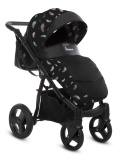 MOMMY Spring - Summer 3w1 BabyActive wózek głęboko-spacerowy + fotelik samochodowy Kite 0-13kg - AIR 13