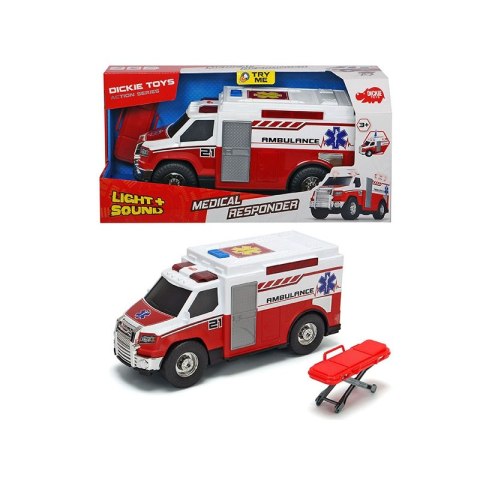 Dickie Action Series Ambulans karetka samochód 30 cm