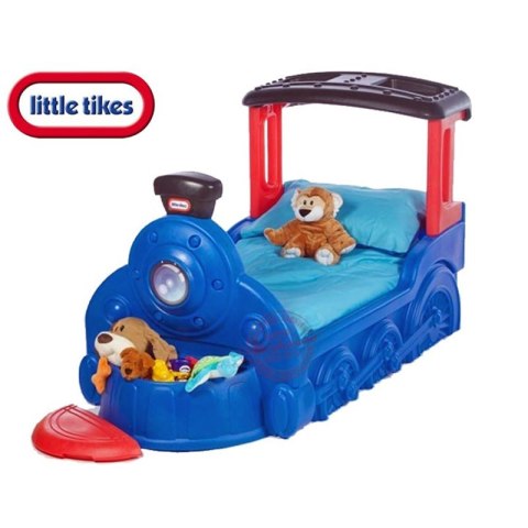 Little Tikes Łóżko Lokomotywa Choo Choo + MATERAC